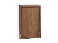 Шкаф верхний с 1-ой дверцей Шале Белый, Brown Dreamline, 920, 600 В*Ш*Г 920*600*320, фасад МДФ  Brown Dreamline, корпус  Белый ms2510VVT_53776