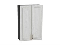 Шкаф верхний с 2-мя дверцами Шале Graphite, White Dreamline, 920, 600 В*Ш*Г 920*600*320, фасад МДФ  White Dreamline, корпус  Graphite ms2510VVT_53817