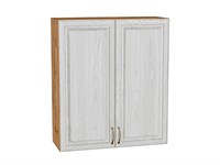 Шкаф верхний с 2-мя дверцами Шале Дуб Вотан, White Dreamline, 920, 800 В*Ш*Г 920*800*302, фасад   White Dreamline, корпус  Дуб Вотан ms2510VVT_61328