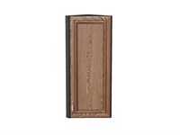 Шкаф верхний торцевой Шале Graphite, Brown Dreamline, 920 В*Ш*Г 920*300*306, фасад МДФ  Brown Dreamline, корпус  Graphite ms2510VVT_53850
