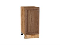 Шкаф нижний с 1-ой дверцей Шале Дуб Вотан, Brown Dreamline, 400 В*Ш*Г 816*400*480, фасад МДФ  Brown Dreamline, корпус  Дуб Вотан ms2510VVT_61369