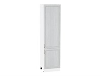 Шкаф пенал с 2-мя дверцами Шале Белый, White Dreamline, 2340, 600 В*Ш*Г 2336*600*576, фасад МДФ  White Dreamline, корпус  Белый ms2510VVT_54030