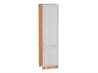 Шкаф пенал с 2-мя дверцами Шале Дуб Вотан, White Dreamline, 2340, 600 В*Ш*Г 2336*600*576, фасад МДФ  White Dreamline, корпус  Дуб Вотан ms2510VVT_61407