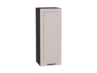 Шкаф верхний с 1-ой дверцей Барселона Graphite, Кашемир, 920, 350 В*Ш*Г 920*350*324, фасад МДФ  Кашемир, корпус  Graphite ms2510VVT_65293