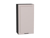 Шкаф верхний с 1-ой дверцей Барселона Graphite, Кашемир, 920, 500 В*Ш*Г 920*500*324, фасад МДФ  Кашемир, корпус  Graphite ms2510VVT_53025