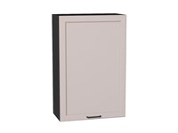 Шкаф верхний с 1-ой дверцей Барселона Graphite, Кашемир, 920, 600 В*Ш*Г 920*600*324, фасад МДФ  Кашемир, корпус  Graphite ms2510VVT_53026