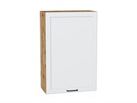 Шкаф верхний с 1-ой дверцей Барселона Дуб Вотан, Белый, 920, 600 В*Ш*Г 920*600*324, фасад МДФ  Белый, корпус  Дуб Вотан ms2510VVT_62715