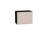 Шкаф верхний горизонтальный Квадро Graphite, Кашемир, 450 В*Ш*Г 358*450*321, фасад МДФ  Кашемир, корпус  Graphite ms2510VVT_74910