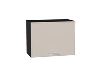 Шкаф верхний горизонтальный Квадро Graphite, Кашемир, 460, 600 В*Ш*Г 458*600*321, фасад МДФ  Кашемир, корпус  Graphite ms2510VVT_72908
