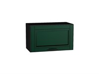 Шкаф верхний горизонтальный Дублин Graphite, Special Green, 360, 600 В*Ш*Г 358*600*318, фасад МДФ  Special Green, корпус  Graphite ms2510VVT_72835