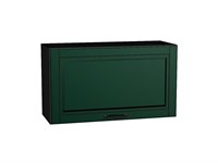 Шкаф верхний горизонтальный Дублин Graphite, Special Green, 460, 800 В*Ш*Г 458*800*318, фасад МДФ  Special Green, корпус  Graphite ms2510VVT_72860