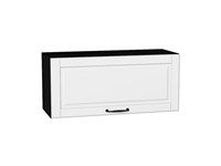 Шкаф верхний горизонтальный Дублин Graphite, Special White, 360, 800 В*Ш*Г 358*800*318, фасад МДФ  Special White, корпус  Graphite ms2510VVT_72840