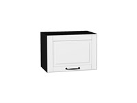 Шкаф верхний горизонтальный Дублин Graphite, Special White, 450 В*Ш*Г 358*450*318, фасад МДФ  Special White, корпус  Graphite ms2510VVT_74924