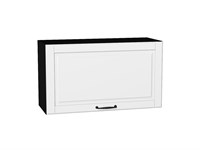 Шкаф верхний горизонтальный Дублин Graphite, Special White, 460, 800 В*Ш*Г 458*800*318, фасад МДФ  Special White, корпус  Graphite ms2510VVT_72859