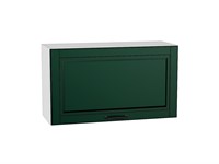 Шкаф верхний горизонтальный Дублин Белый, Special Green, 460, 800 В*Ш*Г 458*800*318, фасад МДФ  Special Green, корпус  Белый ms2510VVT_72856