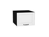Шкаф верхний горизонтальный глубокий Дублин Graphite, Special White, 500 В*Ш*Г 358*500*574, фасад МДФ  Special White, корпус  Graphite ms2510VVT_72783