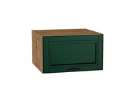 Шкаф верхний горизонтальный глубокий Дублин Дуб Вотан, Special Green, 600 В*Ш*Г 358*600*574, фасад МДФ  Special Green, корпус  Дуб Вотан ms2510VVT_72788