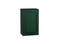 Шкаф верхний с 1-ой дверцей Дублин Graphite, Special Green, 720, 450 В*Ш*Г 716*450*318, фасад МДФ  Special Green, корпус  Graphite ms2510VVT_73010