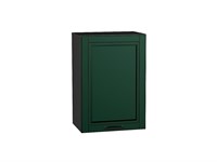 Шкаф верхний с 1-ой дверцей Дублин Graphite, Special Green, 720, 500 В*Ш*Г 716*500*318, фасад МДФ  Special Green, корпус  Graphite ms2510VVT_73011
