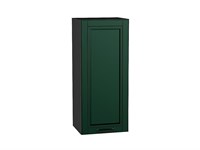 Шкаф верхний с 1-ой дверцей Дублин Graphite, Special Green, 920, 400 В*Ш*Г 920*400*318, фасад МДФ  Special Green, корпус  Graphite ms2510VVT_73015