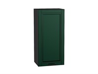 Шкаф верхний с 1-ой дверцей Дублин Graphite, Special Green, 920, 450 В*Ш*Г 920*450*318, фасад МДФ  Special Green, корпус  Graphite ms2510VVT_73016