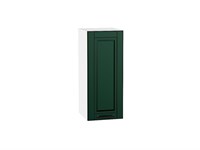 Шкаф верхний с 1-ой дверцей Дублин Белый, Special Green, 720, 300 В*Ш*Г 716*300*318, фасад МДФ  Special Green, корпус  Белый ms2510VVT_72959