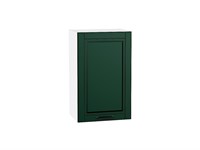 Шкаф верхний с 1-ой дверцей Дублин Белый, Special Green, 720, 450 В*Ш*Г 716*450*318, фасад МДФ  Special Green, корпус  Белый ms2510VVT_72962
