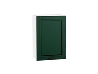 Шкаф верхний с 1-ой дверцей Дублин Белый, Special Green, 720, 500 В*Ш*Г 716*500*318, фасад МДФ  Special Green, корпус  Белый ms2510VVT_72963