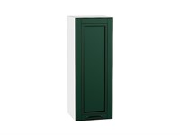 Шкаф верхний с 1-ой дверцей Дублин Белый, Special Green, 920, 350 В*Ш*Г 920*350*318, фасад МДФ  Special Green, корпус  Белый ms2510VVT_72966