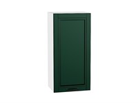 Шкаф верхний с 1-ой дверцей Дублин Белый, Special Green, 920, 450 В*Ш*Г 920*450*318, фасад МДФ  Special Green, корпус  Белый ms2510VVT_72967