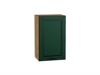 Шкаф верхний с 1-ой дверцей Дублин Дуб Вотан, Special Green, 720, 450 В*Ш*Г 716*450*318, фасад МДФ  Special Green, корпус  Дуб Вотан ms2510VVT_72986