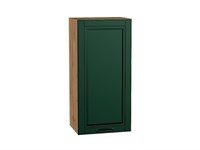 Шкаф верхний с 1-ой дверцей Дублин Дуб Вотан, Special Green, 920, 450 В*Ш*Г 920*450*318, фасад МДФ  Special Green, корпус  Дуб Вотан ms2510VVT_72992