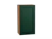 Шкаф верхний с 1-ой дверцей Дублин Дуб Вотан, Special Green, 920, 500 В*Ш*Г 920*500*318, фасад МДФ  Special Green, корпус  Дуб Вотан ms2510VVT_72993