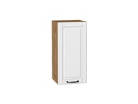 Шкаф верхний с 1-ой дверцей Дублин Дуб Вотан, Special White, 720, 350 В*Ш*Г 716*350*318, фасад МДФ  Special White, корпус  Дуб Вотан ms2510VVT_72972