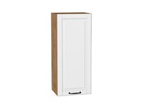 Шкаф верхний с 1-ой дверцей Дублин Дуб Вотан, Special White, 920, 400 В*Ш*Г 920*400*318, фасад МДФ  Special White, корпус  Дуб Вотан ms2510VVT_72979
