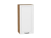 Шкаф верхний с 1-ой дверцей Дублин Дуб Вотан, Special White, 920, 450 В*Ш*Г 920*450*318, фасад МДФ  Special White, корпус  Дуб Вотан ms2510VVT_72980