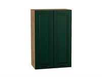 Шкаф верхний с 2-мя дверцами Дублин Дуб Вотан, Special Green, 920, 600 В*Ш*Г 920*600*318, фасад МДФ  Special Green, корпус  Дуб Вотан ms2510VVT_73141