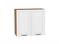 Шкаф верхний с 2-мя дверцами Дублин Дуб Вотан, Special White, 720, 800 В*Ш*Г 716*800*318, фасад МДФ  Special White, корпус  Дуб Вотан ms2510VVT_73136
