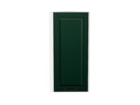 Шкаф верхний торцевой Дублин Белый, Special Green, 920 В*Ш*Г 920*300*304, фасад МДФ  Special Green, корпус  Белый ms2510VVT_73190