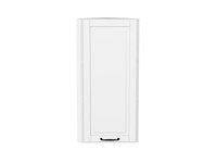 Шкаф верхний торцевой Дублин Белый, Special White, 920 В*Ш*Г 920*300*304, фасад МДФ  Special White, корпус  Белый ms2510VVT_73188
