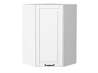Шкаф верхний угловой Дублин Белый, Special White, 920 В*Ш*Г 920*600*600, фасад МДФ  Special White, корпус  Белый ms2510VVT_73218