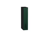 Шкаф верхний бутылочница Дублин Graphite, Special Green, 150 В*Ш*Г 716*150*318, фасад МДФ  Special Green, корпус  Graphite ms2510VVT_72758