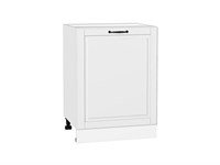 Шкаф нижний с 1-ой дверцей Дублин Белый, Special White, 600 В*Ш*Г 816*600*478, фасад МДФ  Special White, корпус  Белый ms2510VVT_73368