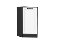 Шкаф нижний торцевой Дублин Graphite, Special White В*Ш*Г 816*296*552, фасад МДФ  Special White, корпус  Graphite ms2510VVT_73675