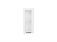 Комплект фасадов Дублин со стеклом для каркаса Ф-15 В300 В*Ш*Г 712*296*16, фасад МДФ/Стекло  Special White ms2510VVT_078-9141 (74222)