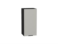 Шкаф верхний с 1-ой дверцей Евро Graphite, Агат, 720, 350 В*Ш*Г 716*350*318, фасад МДФ  Агат, корпус  Graphite ms2510VVT_65415