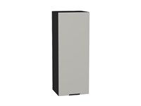 Шкаф верхний с 1-ой дверцей Евро Graphite, Агат, 920, 350 В*Ш*Г 920*350*318, фасад МДФ  Агат, корпус  Graphite ms2510VVT_65416