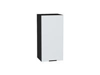 Шкаф верхний с 1-ой дверцей Евро Graphite, Белый, 720, 350 В*Ш*Г 716*350*318, фасад МДФ  Белый, корпус  Graphite ms2510VVT_65409