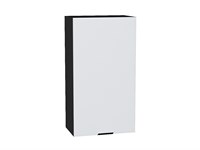 Шкаф верхний с 1-ой дверцей Евро Graphite, Белый, 920, 500 В*Ш*Г 920*500*318, фасад МДФ  Белый, корпус  Graphite ms2510VVT_59117