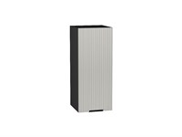 Шкаф верхний с 1-ой дверцей Евро Лайн Graphite, Агат, 720, 300 В*Ш*Г 716*300*318, фасад МДФ  Агат, корпус  Graphite ms2510VVT_59334